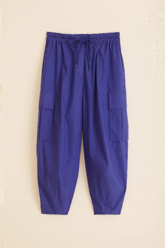 Blue Cargo Pants