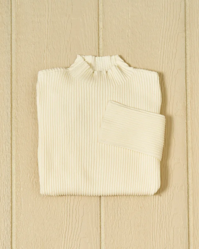 Haven Sweater Knit Top in White