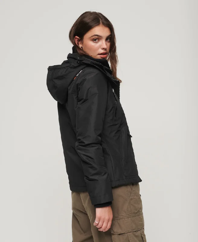 Mountain SD-Windcheater Jacket | Black/Coral