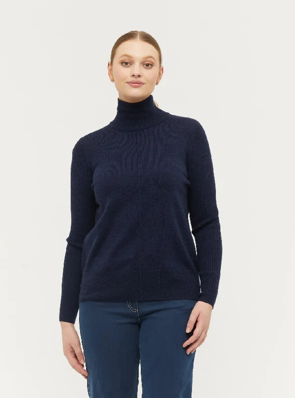 Raven Mock Neck Jumper