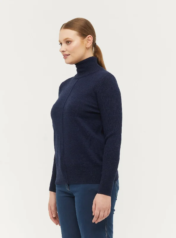 Raven Mock Neck Jumper