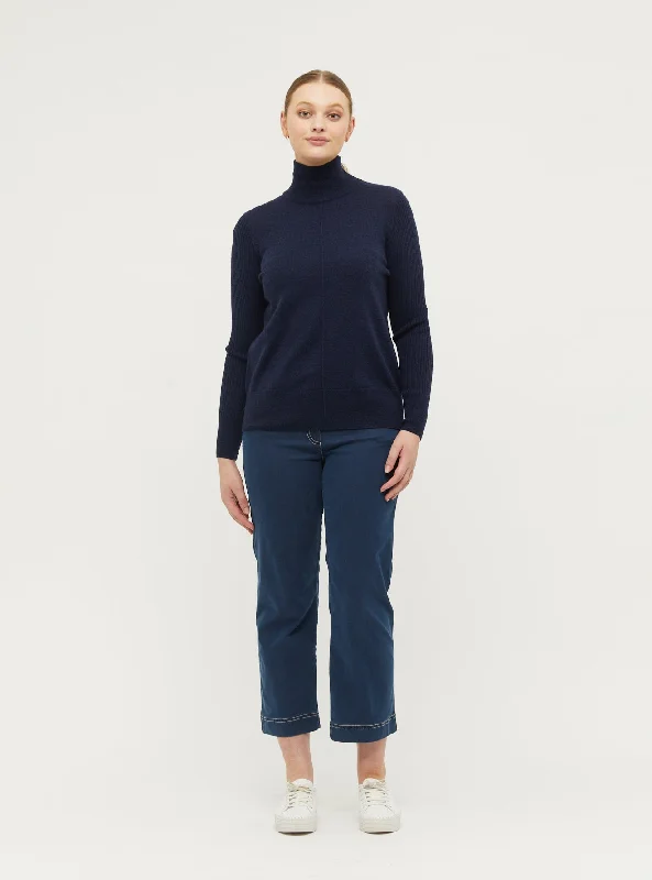 Raven Mock Neck Jumper