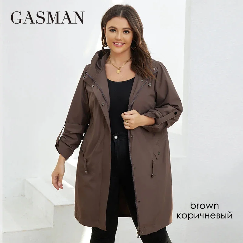 Women's Cargo Long Fashion Designer Crop Jackets