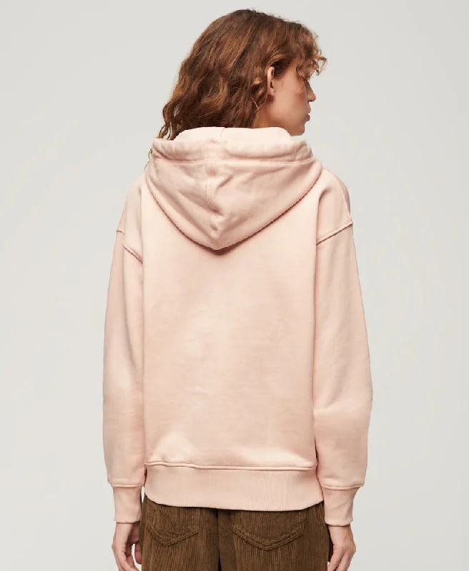 Sport Luxe Loose Hoodie | Mauve Morn Pink