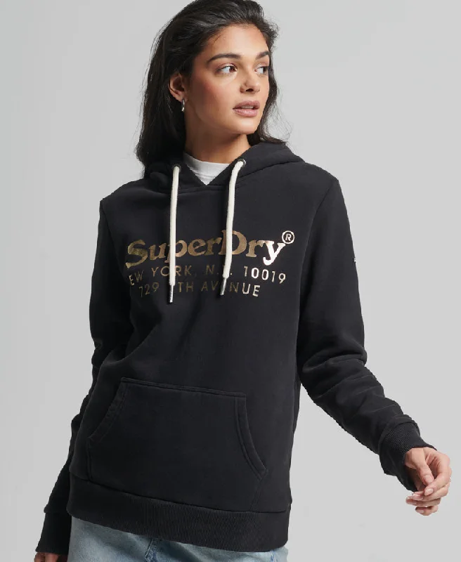 Vintage Venue Interest Hood | Black