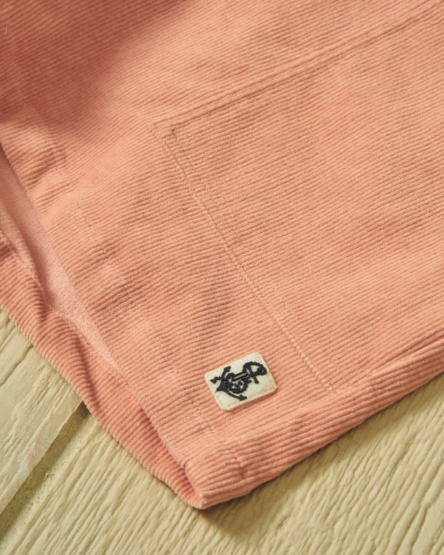 Women's Malibu Corduroy Short in Salmon