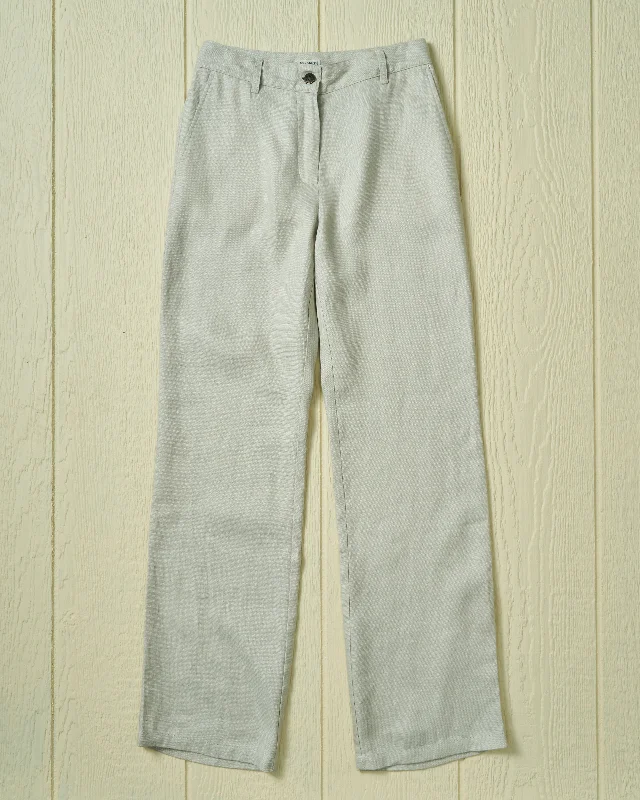 Women's Relaxed Linen Pant in Sand